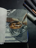 Coffee and book